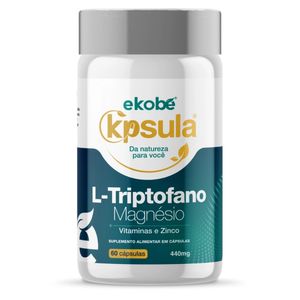 Suplemento L-Triptofano Estimula Qualidade do sono 60 Cápsulas