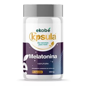 K´psula Melatonina Pura Suplemento Alimentar 60 Cápsulas