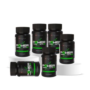 Kit 6 Power Action Termogênico 360 cápsulas