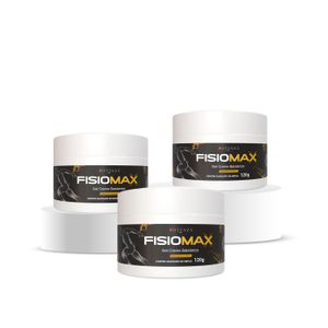 Kit 3 Fisiomax Gel Creme Para Dores Musculares