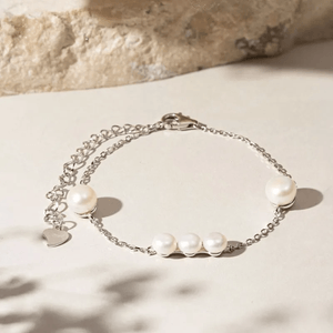 Pulseira Classic Potenza Glamour Perolas