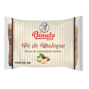 Pé de Moleque Tradicional com 8 Unidades