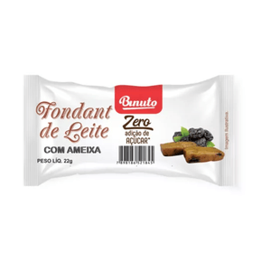Fondant de Leite C/Ameixa Zero Açúcar 6 Unidades