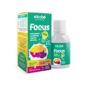 Focus Kids Melhora Memória Ajuda no Défict de Atenção Infantíl 50ml